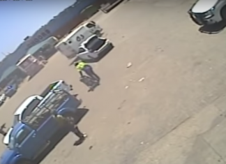 Cash in transit robbers taken out by cash van guards