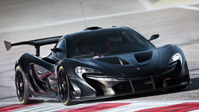 McLaren P1 GTR Hot Weather Test Bahrain Sept 2014