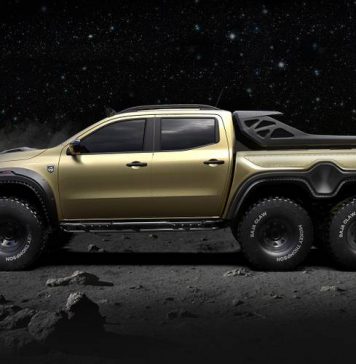 Carlex Design Turns Merc’s X-Class Into a 6×6 Monster